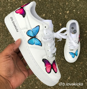 Custom Butterfly AF1🦋🌺