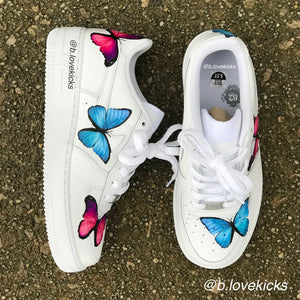 Custom Butterfly AF1🦋🌺